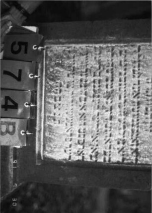 Grabstein 574 (Index: 99790975) Maße HxBxT: 138x72x50 cm Symbolik: nach unten gehaltene Fackeln: Grabstein 574B (Nachholaufnahme)