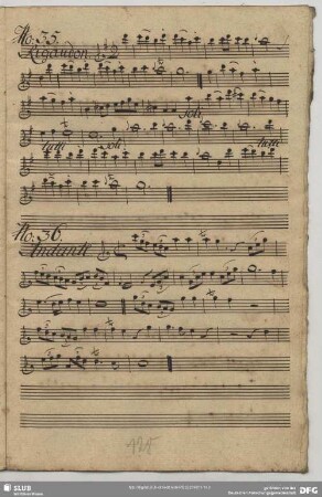 36. Anonymus, Andante, C-Dur