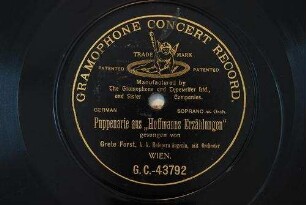 Puppenarie aus "Hoffmanns Erzählungen" / [J. Offenbach]