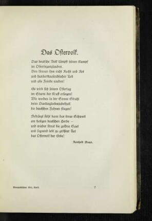 ¬Das¬ Ostervolk