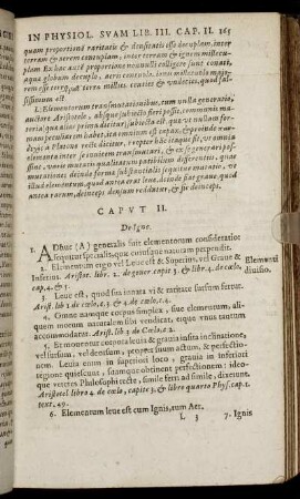 Caput II. De Igne
