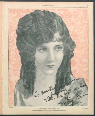 Las bellas actrices de cine: Mary Brian [Fotografía]