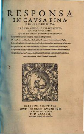 Consilia Et Responsa Ivris Analytica Consvltissimi I. V. D. Caroli Molinaei, Franciae & Germaniae Iurisconsulti, ...