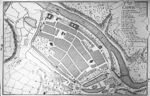 Grimma, Stadtplan, Stich