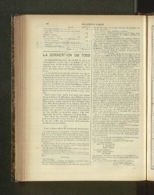 La Convention Du Togo.