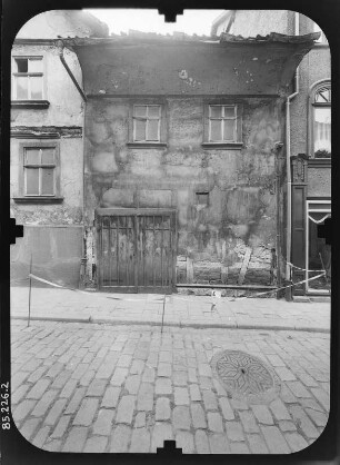 Arnstadt, Johannisgasse. Wohnhaus. Straßenfront