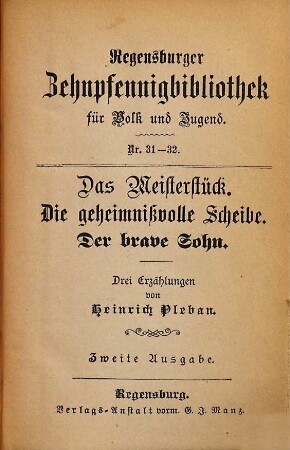 Das Meisterstück