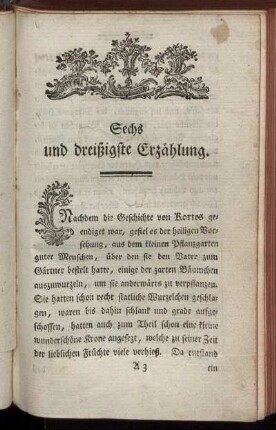 Sechs und dreißigste Erzählung.