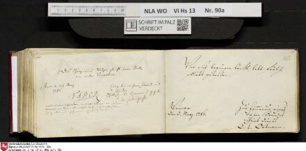 Stammbuch des Ernst Philipp Ludwig Zellmann (1763-1795) aus
                           Braunschweig