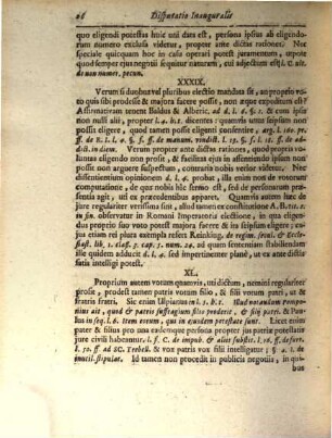 Disputatio Inauguralis, De Syndicis : Occasione Tit. Digestor. Quod cujuscunque universitatis nomine vel contra eam agatur