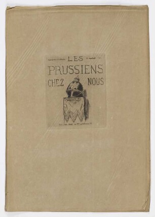 Prussiens chez nous, Titelblatt der Folge "Prussiens chez nous"