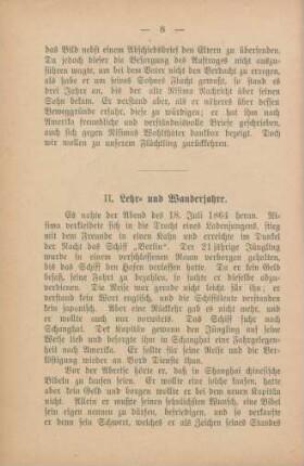 II. Lehr- und Wanderjahre