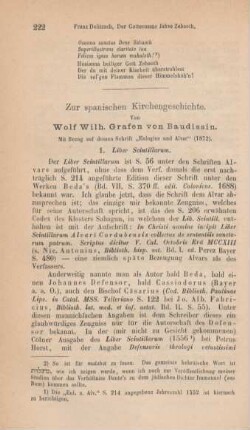 222-226 Zur spanischen Kirchengeschichte