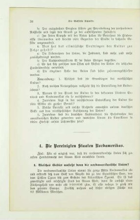4. Die Vereinigten Staaten Nordamerikas