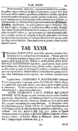 Tab. XXXII.