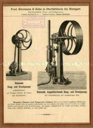 Saug- und Druckpumpen