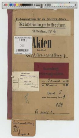 Geräteausstattung: Bd. 8