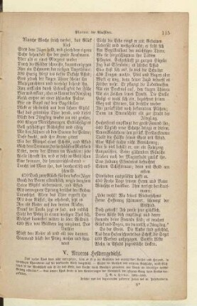 V. Neueres Heldengedicht