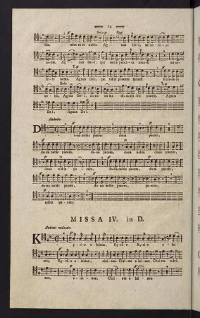 12-24, Missa IV. in D. - Missa VI. in G.