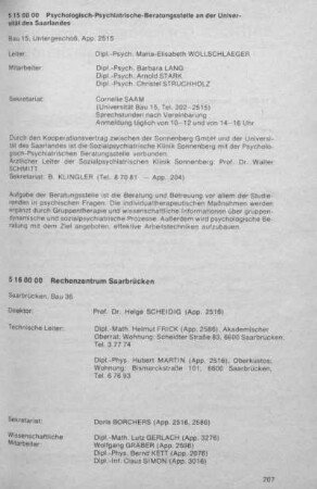 Psychologisch-Psychiatrische Beratungsstelle