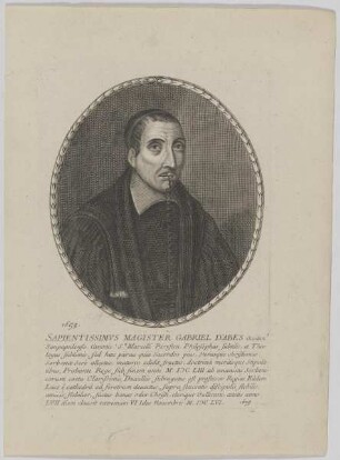 Bildnis Gabriel d'Abes (1599-1656)