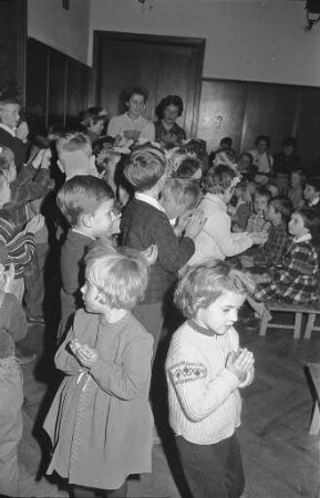 Einweihung des neuen Kindergartens der Christkönigpfarrei in Rüppurr.