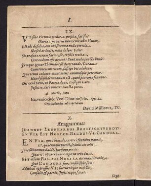 8, IX. David Müllerus