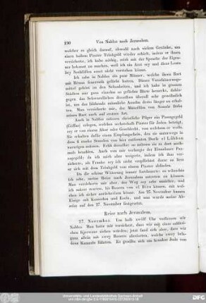 Reise nach Jerusalem.