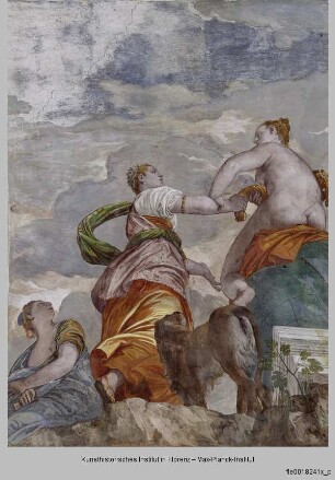 Villa Barbaro; Stanza del Cane : Allegorie: Glück, Ambition und Neide