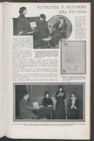 Actrices y actores del futuro