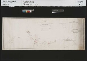 Himmelfahrt und Abraham Fundgrube bei Freiberg; Feldparzellen und Tagegebäude