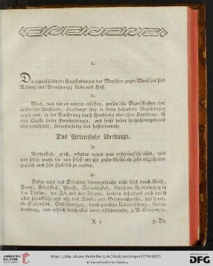 Das Vortrefliche überhaupt