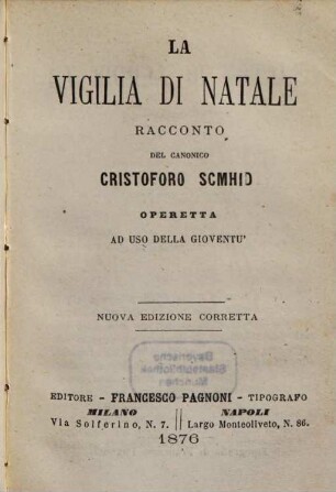 Racconti : Ad uso delle scuole e dei collegi sì maschili ?? famminiti del regno d Italia, 11