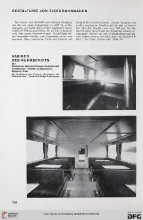Gestaltung von Eisenbahnwagen