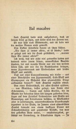 Bal macabre