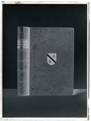Bucheinband "Wappenbuch der Hamburg. Deputationen 1860-1896" von F.D. Lor. Meyer´s