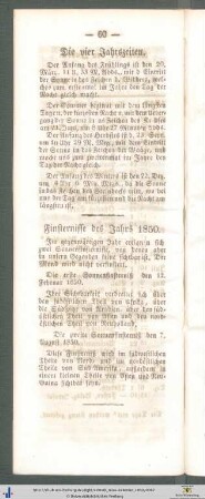 Die vier Jahrszeiten.