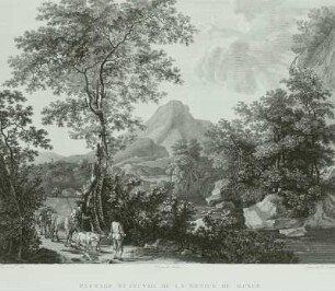 Landschaft mit Viehtreibern