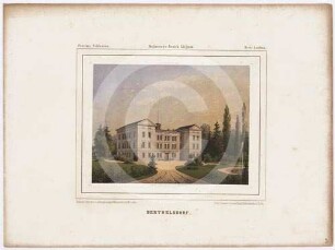 Ansicht des Herrenhauses Berthelsdorf