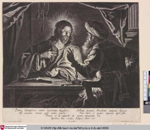 [Christus und Nikodemus; Christ with Nicodemus]