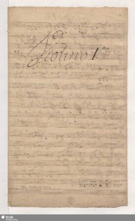 Violino I.mo