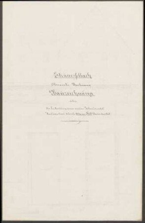 Föll, Adam, Bauer Bau einer Scheuer und Anbau am Haus
