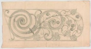 Thiersch, Friedrich von; München, Arcisstr. 4; Haus Reinemann - Türgitter (Detail)