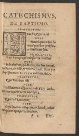 De Baptismo.