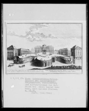 Schwarzenberg-Palais, Ansicht der Gesamtanlage