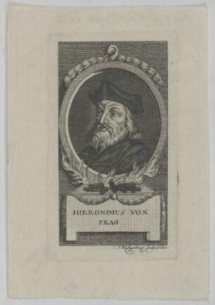 Bildnis des Hieronymus von Prag