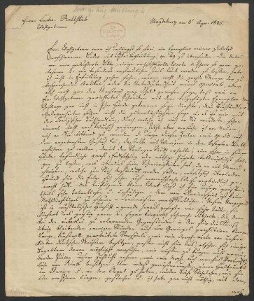 Brief an Ludwig Rellstab : 08.04.1835