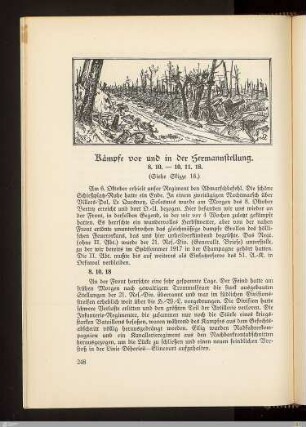 Kämpfe vor und in der Hermannstellung
