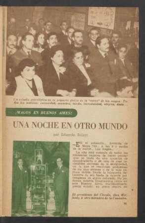 Una noche en otro mundo : ¡Magos en Buenos Aires!