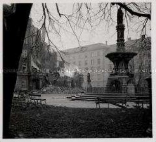 Innsbruck, Bozener Platz, Zerstörungen